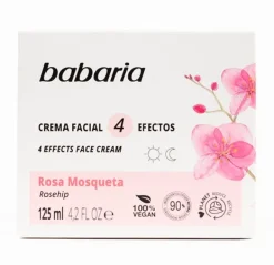 BABARIA Antiedad|Hidratantes Faciales<4 Efectos Rosa Mosqueta