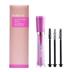 M2 BEAUTÉ Máscara De Pestañas<3 Looks Black Nano Mascara