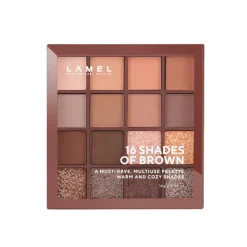 LAMEL PROFESSIONAL MAKE UP Sombras De Ojos|Sombras De Ojos<16 Shades Of Brown