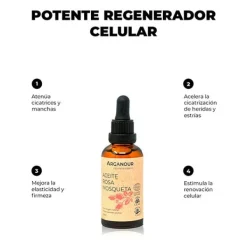 ARGANOUR Hidratantes Faciales|Cosmética Marroquí<Aceite De Rosa Mosqueta 100% Puro