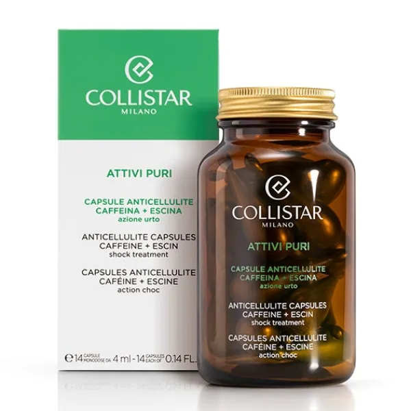COLLISTAR Ampollas|Anticelulíticos<activos puros cápsulas anticelulíticas cafeína + escina