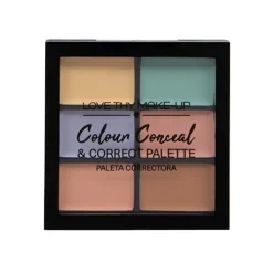 LOVE THY MAKE-UP Correctores|Hidratantes Faciales<All For One Correcting Palette