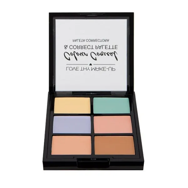 LOVE THY MAKE-UP Correctores|Hidratantes Faciales<All For One Correcting Palette