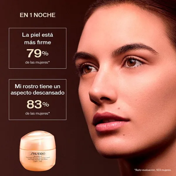 SHISEIDO Antiedad|Hidratantes Faciales<Benefiance Overnight Wrinkle Resisting Cream