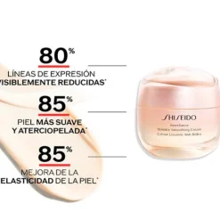 SHISEIDO Antiedad|Cosmética Japonesa<Benefiance Wrinkle Smoothing Cream Reneura Technology+TM