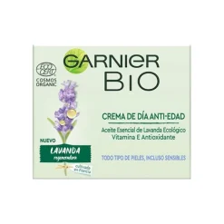 GARNIER Antiedad|Ecocert<Bio Crema Antiedad De Lavanda