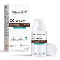 BELLA AURORA Cc Cream|Hidratación<CC Cream anti-manchas SPF50