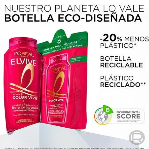 ELVIVE Hidratantes Faciales|Cabello Teñido<Champú Color Vive Protector