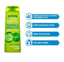 FRUCTIS Hidratantes Faciales|Anticaída<Champú Fuerza & Brillo 2 En 1
