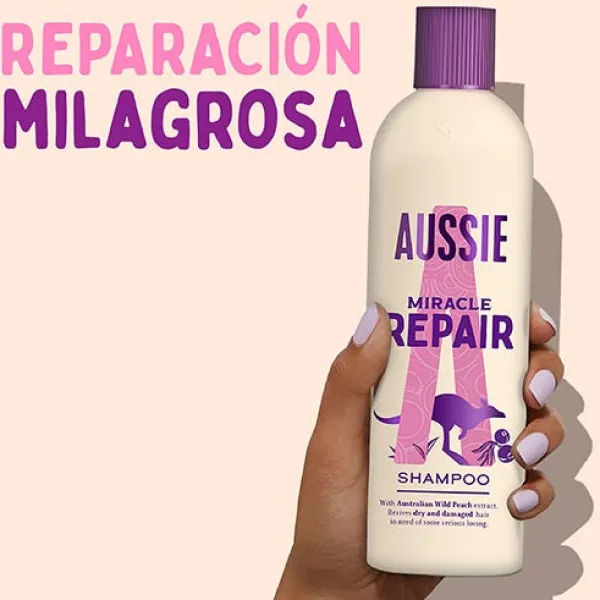 AUSSIE Hidratantes Faciales|Cabello Seco<Champú Repair Miracle