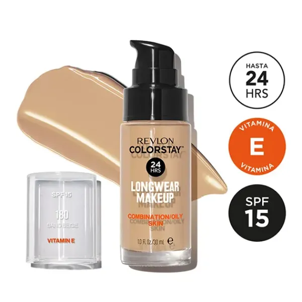 REVLON Bases De Maquillaje|Maquillaje Con Protección<Colorstay Makeup Piel Mixta/Grasa