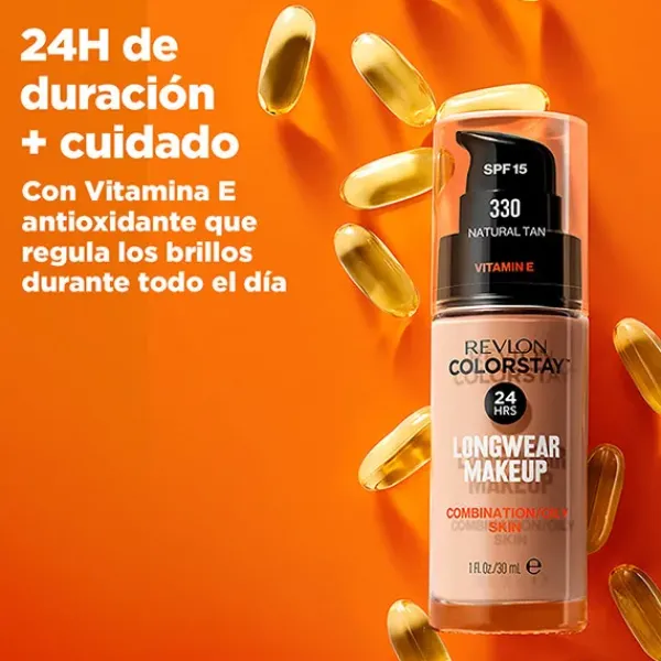 REVLON Bases De Maquillaje|Maquillaje Con Protección<Colorstay Makeup Piel Mixta/Grasa