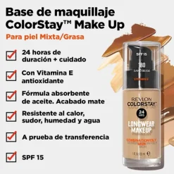REVLON Bases De Maquillaje|Maquillaje Con Protección<Colorstay Makeup Piel Mixta/Grasa