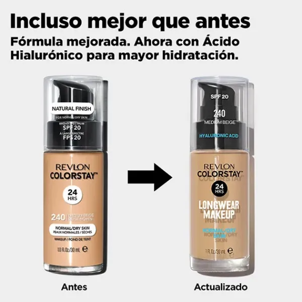 REVLON Bases De Maquillaje|Maquillaje Con Protección<Colorstay Makeup Piel Normal/Seca