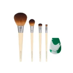 Hot Core Five Makeup Brush And Sponge Kit Brochas Y Pinceles