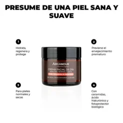 ARGANOUR Hidratantes Faciales|Cosmética Marroquí<Crema De Día Antiedad SPF15 De Argàn