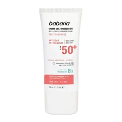 BABARIA Cremas Antimanchas|Hidratantes Faciales<Crema Multiprotección Antiedad Spf50+