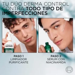 L'OREAL MEN EXPERT Hidratantes Faciales<Derma Control Gel Limpiador