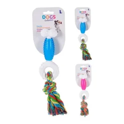 Best Dog Toy Tpr Bone With Rope Juegos