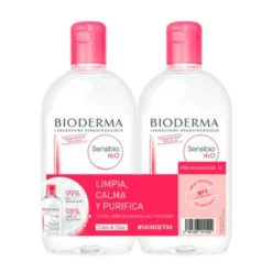BIODERMA Aguas Micelares|Limpieza<Duplo Sensibio H20