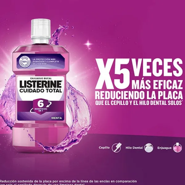 LISTERINE Hidratantes Faciales|Colutorios<Enjuague Bucal Cuidado Total