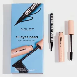 INGLOT Máscara De Pestañas|Profesionales<Estuche All Eyes Need Eye Makeu