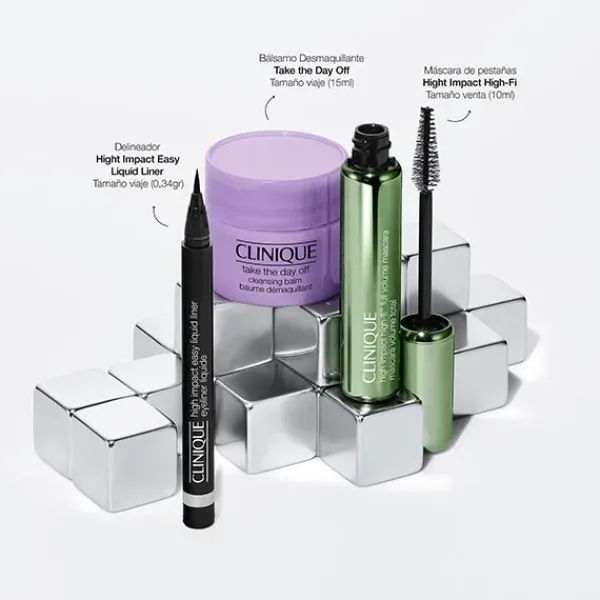 CLINIQUE Máscara De Pestañas|Hidratantes Faciales<Estuche High-Fi Volume Impact Black