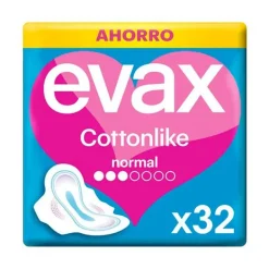 EVAX Hidratantes Faciales|Compresas<Cottonlike Alas Normal 32