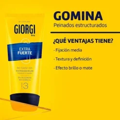 GIORGI Geles|Fijadores De Peinado<Gel Fijador 48H