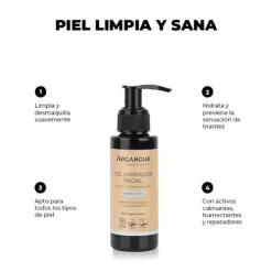 ARGANOUR Hidratantes Faciales|Cosmética Marroquí<Gel Limpiador Facial