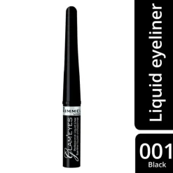 RIMMEL LONDON Delineadores De Ojos<Glam'eyes Professional Liquid Liner