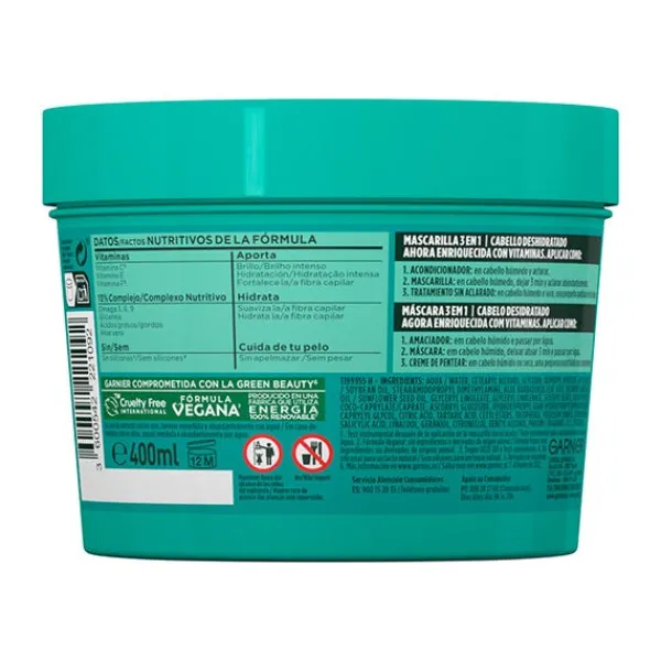 FRUCTIS Hidratantes Faciales|Aloe Vera<Hair Food Aloe Vera