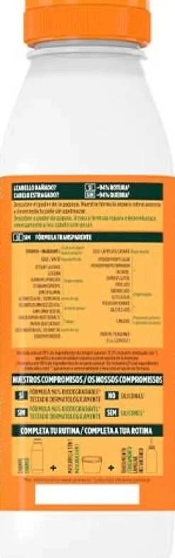 FRUCTIS Hidratantes Faciales|Cabello Dañado<Hair Food Papaya