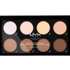 NYX PROFESSIONAL MAKE UP Contorno Maquillaje|Contouring<Highlight & Contour Pro Palette