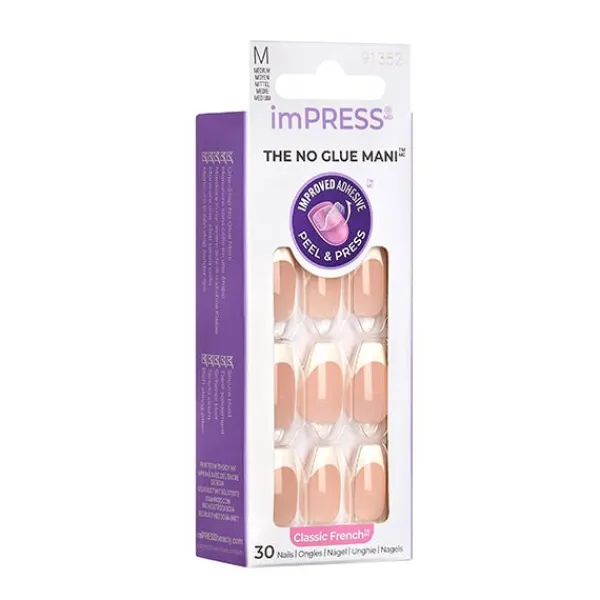 KISS Uñas Postizas|Pegatinas Para Uñas<Impress Color French