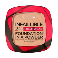 Discount Infalible 24H Foundation In A Powder Polvos De Maquillaje