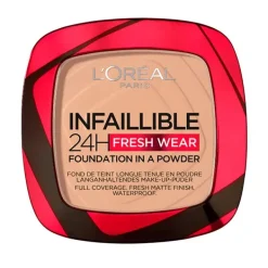 Discount Infalible 24H Foundation In A Powder Polvos De Maquillaje