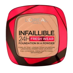 Discount Infalible 24H Foundation In A Powder Polvos De Maquillaje