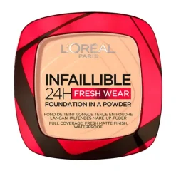 Discount Infalible 24H Foundation In A Powder Polvos De Maquillaje