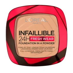 Discount Infalible 24H Foundation In A Powder Polvos De Maquillaje