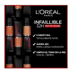 L'OREAL PARIS Bases De Maquillaje|Maquillaje Con Protección<Infalible 32H Matte Cover