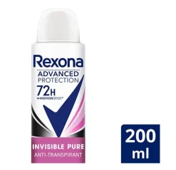 REXONA Hidratantes Faciales|Antitranspirantes<Invisible Pure
