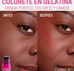 REVOLUTION Coloretes|Cruelty Free<Jelly Blush Lip & Cheek Stain