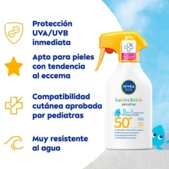 NIVEA Hidratantes Faciales|Especial Para Niños<Kids Sensitive Protege & Juega Spf 50