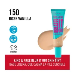 RIMMEL LONDON Bases De Maquillaje|Cruelty Free<Kind And Free Blur It Out Foundation