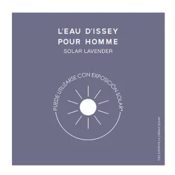 Clearance L'eau Issey Homme Solar Lavender Perfumes