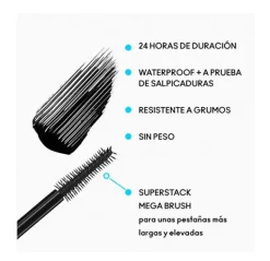 MAC COSMETICS Máscara De Pestañas|Hidratantes Faciales<M·A·Cstack Waterproof Mascara