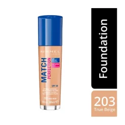 RIMMEL LONDON Bases De Maquillaje|Maquillaje Con Protección<Match Perfection Invisible Coverage Spf 20