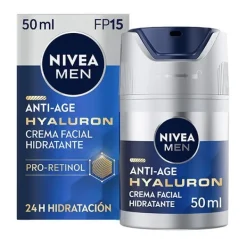 NIVEA Antiedad|Hidratantes Faciales<Men Active Age Hyaluron