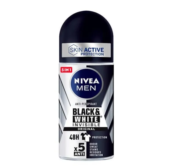 NIVEA Hidratantes Faciales|Roll On<Men Black And White Invisible Original